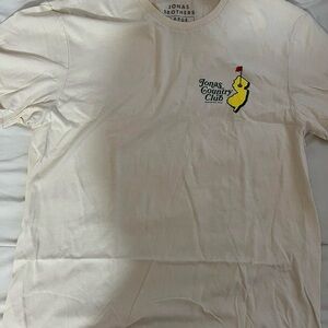 Jonas Brothers Country Club Cream shirt